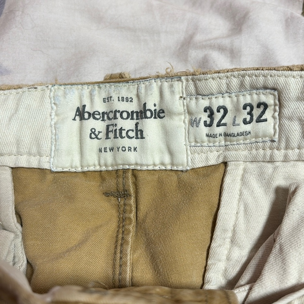 Abercrombie & Fitch Dark Khaki Pants 32x32 - Picture 5 of 15